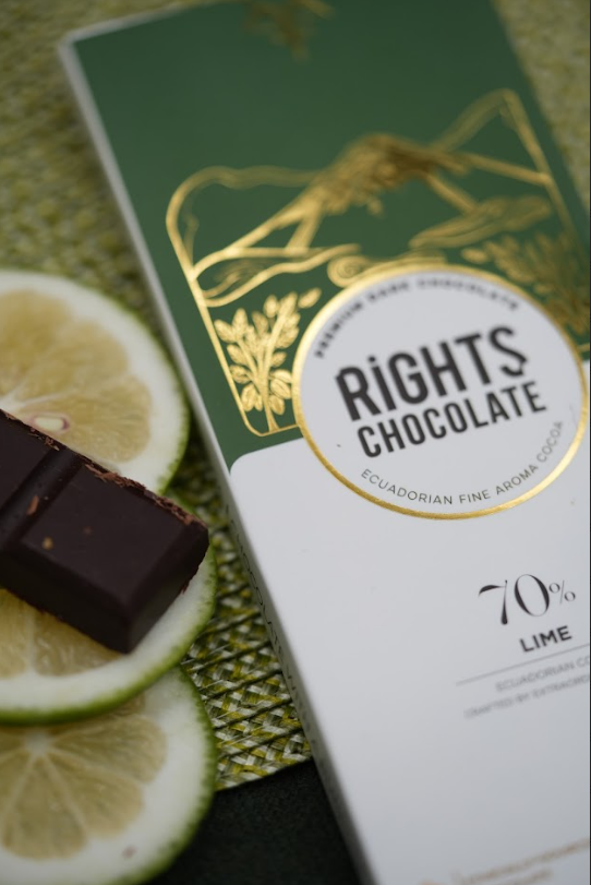 Lime - 70% FINE AROMA COCOA 60g