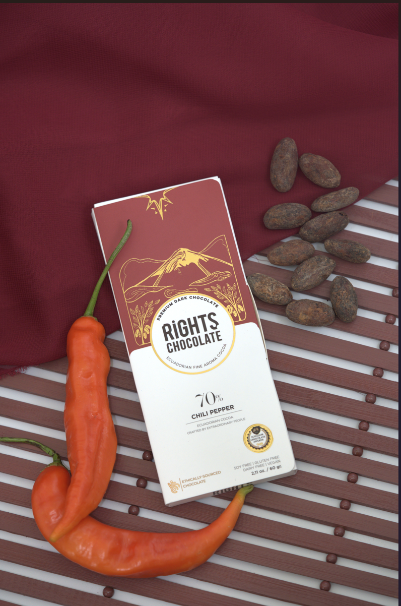 CHILI PEPPER - 70% FINE AROMA COCOA