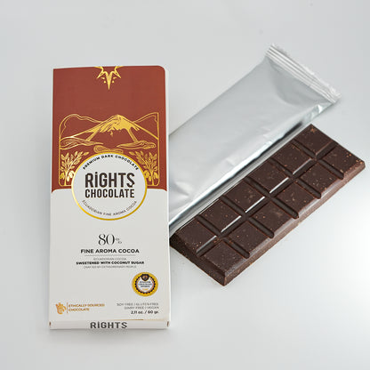 80% – Ecuadorian Fine Aroma Cocoa / 60g