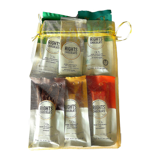 GOLDEN BAG - 6 MINI BARS - Pick Your Flavors
