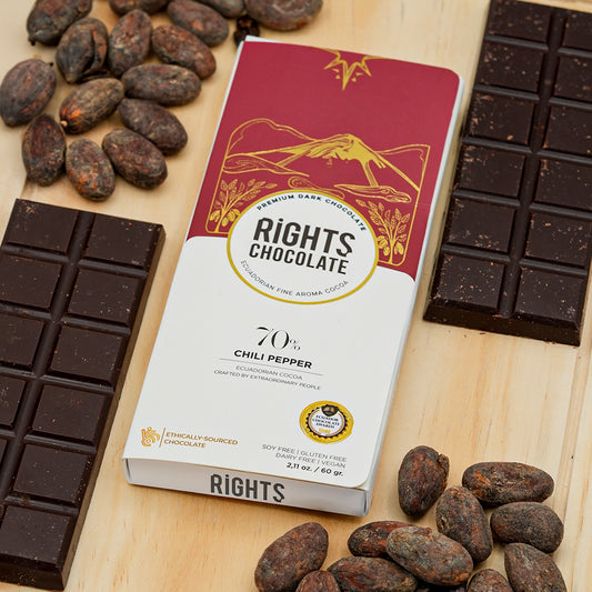 CHILI PEPPER - 70% FINE AROMA COCOA