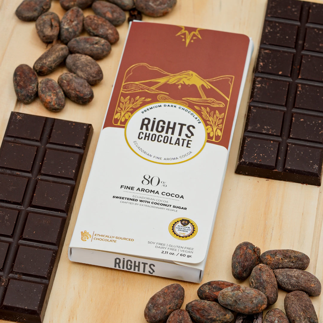 80% – Ecuadorian Fine Aroma Cocoa / 60g